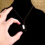 Ghost Pendant - Howlite
