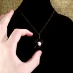 Ghost Pendant - Howlite