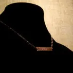 Spooky - Stamped Necklace
