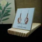 Apple Leaf Copper Earrings