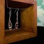 Willow Leaf Copper Earrings