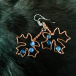 Big Leaf Maple Copper Earrings