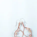 Bodhi Leaf Copper Earrings