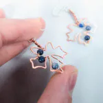 Big Leaf Maple Copper Earrings