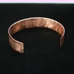 No Ragrets - Custom Stamped Copper Bracelet