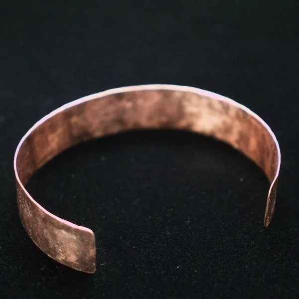 Oh Carp - Custom Stamped Copper Bracelet