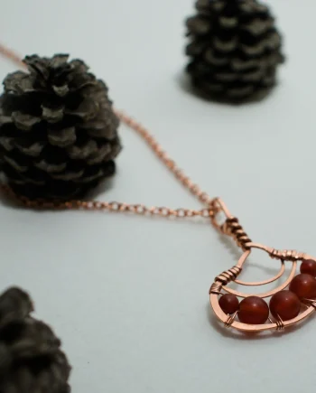Reishi Mushroom - Copper Pendant