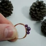 Simple Amethyst Ring