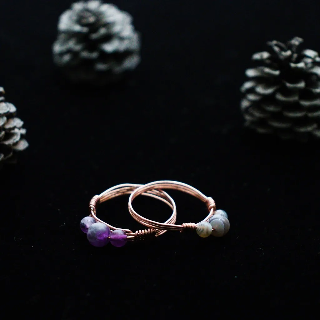 Simple Botswana Agate Ring