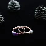 Simple Botswana Agate Ring