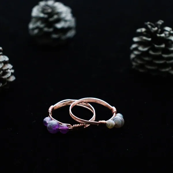 Simple Amethyst Ring