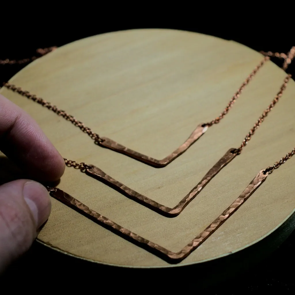 Chevron Necklace - Large