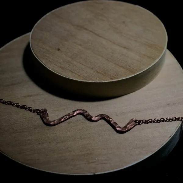 Mountainscape Necklace - Textured