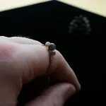 Simple Botswana Agate Ring
